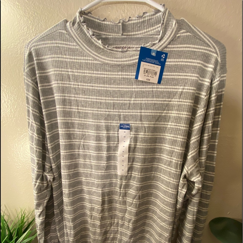ARIZONA  NWT ,LONG SLEEVE SHIRT size 3X